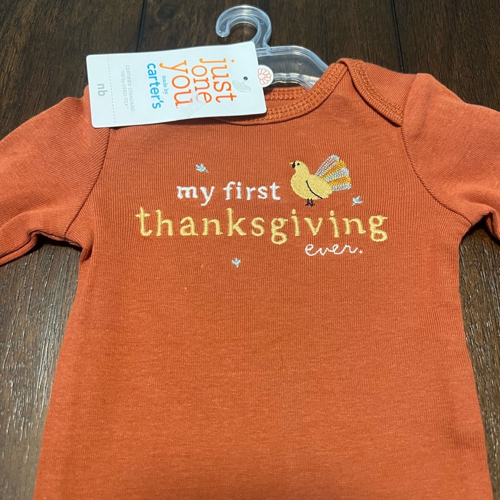 Carter’s Thanksgiving Onesie
